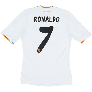 2013-14 Real Madrid Home Shirt Ronaldo #7 - 6/10 - (S)