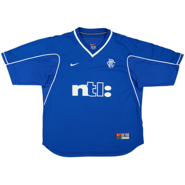1999-01 Rangers Home Shirt - 8/10 - (L)