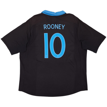 2011-12 England Away Shirt Rooney #10 - 8/10 - (4XL)