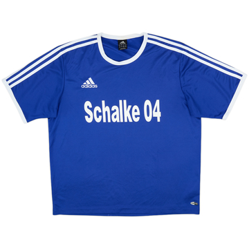 2004-05 Schalke adidas Training Shirt - 8/10 - (L)