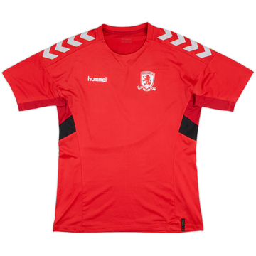 2018-19 Middlesbrough Hummel Training Shirt - 8/10 - (M)