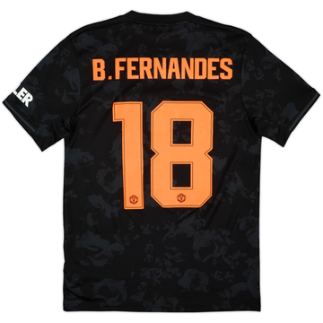 2019-20 Manchester United Third Shirt B.Fernandes #18 - 10/10 - (S)