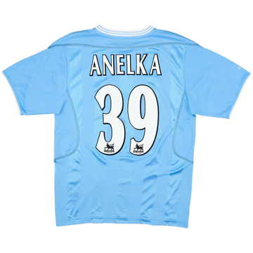 2003-04 Manchester City Home Shirt Anelka #39 - 8/10 - (S)