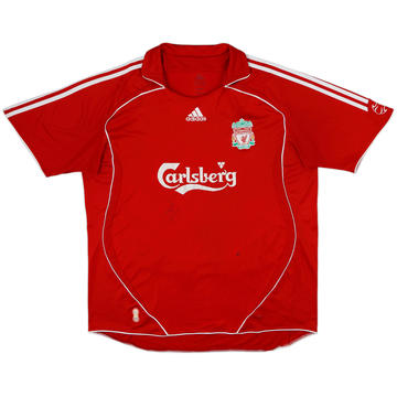2006-08 Liverpool Home Shirt - 5/10 - (XXL)