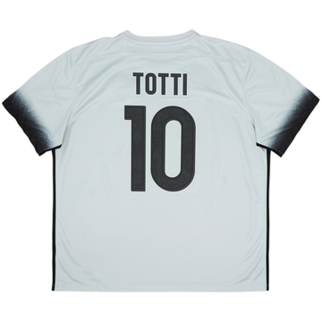 Camiseta de la tercera equipación de la Roma 2015-16 Totti #10 - 9/10 - (XXL)