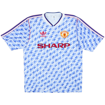 1990-92 Manchester United Away Shirt - 9/10 - (M)