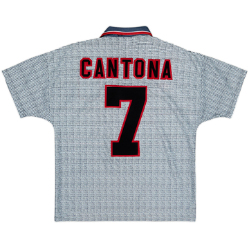 1995-96 Manchester United Away Shirt Cantona #7 - 9/10 - (M)