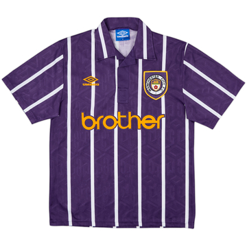 1993-94 Manchester City Away Shirt - 8/10 - (M)