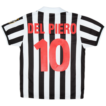 1998-99 Juventus Home Shirt Del Piero #10 - 8/10 - (XL.Boys)