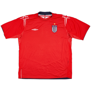 2004-06 England Away Shirt - 5/10 - (XXL)