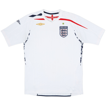 2007-09 England Home Shirt - 5/10 - (L)