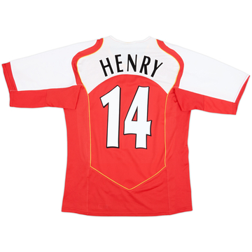 2004-05 Arsenal Home Shirt Henry #14 - 8/10 - (M)