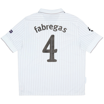 2009-10 Arsenal Third Shirt Fabregas #4 - 8/10 - (XL)