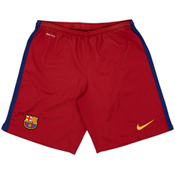 2015-16 Barcelona Home Shorts - 9/10 - (M)