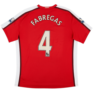 2008-10 Arsenal Home Shirt Fabregas #4 - 8/10 - (XXL)