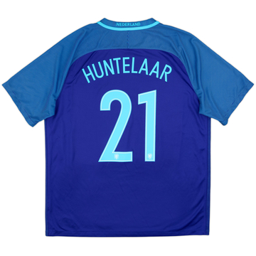 2016 Netherlands Away Shirt Huntelaar #21 - 9/10 - (XL)