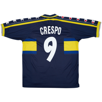 Camiseta de la tercera equipación del Parma 1999-00 Crespo #9 - 6/10 - (L)