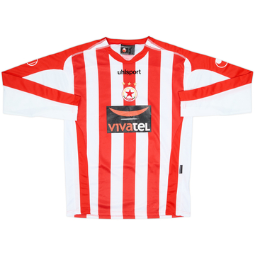 2005-06 CSKA Sofia Away L/S Shirt - 9/10 - (L)