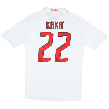 2007-08 AC Milan Away Shirt Kaka #22 - 8/10 - (M)