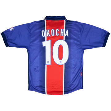 1998-99 Paris Saint-Germain Home Shirt Okocha #10 - 9/10 - (M)