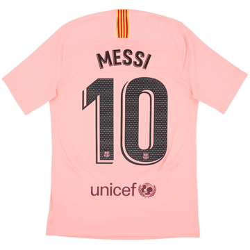 2018-19 Barcelona Third Authentic Shirt Messi #10 - 9/10 - (S)