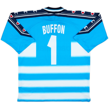 1999-00 Parma GK S/S Shirt Buffon #1 - 8/10 - (L)