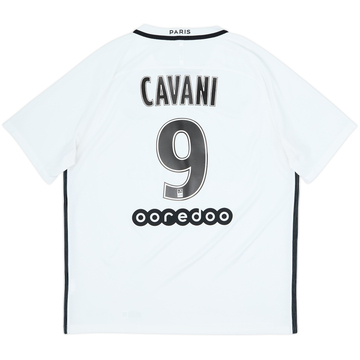 2016-17 Paris Saint-Germain Third Shirt Cavani #9 - 8/10 - (XL)