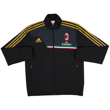 2013-14 AC Milan adidas Track Jacket - 8/10 - (L)