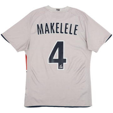 Camiseta de visitante del Paris Saint-Germain 2008-09 Makelele #4 - 6/10 - (S)