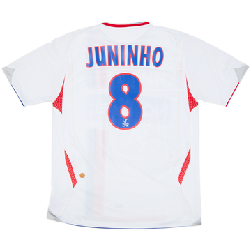 2006-07 Lyon Home Shirt Juninho #8 - 9/10 - (S)