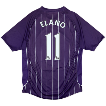 2007-08 Manchester City Away Shirt Elano #11 - 8/10 - (L)