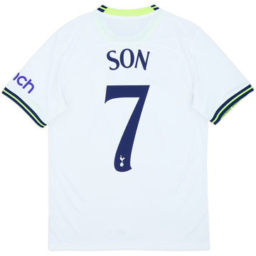 2022-23 Tottenham Home Shirt Son #7 - 9/10 - (S)