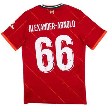 2021-22 Liverpool Home Shirt Alexander-Arnold #66 - 6/10 - (S)