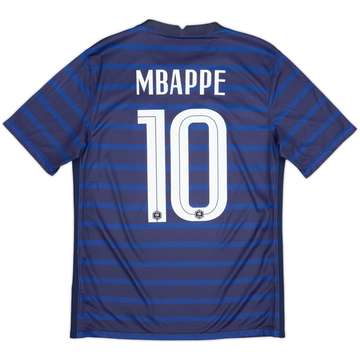Camiseta de local de Francia 2020-21 Mbappe #10 - 8/10 - (M)