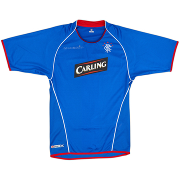 2005-06 Rangers Home Shirt - 4/10 - (XL.Boys)