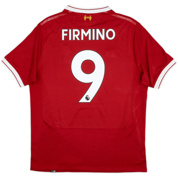 2017-18 Liverpool 125 Years Home Shirt Firmino #9 - 6/10 - (M)