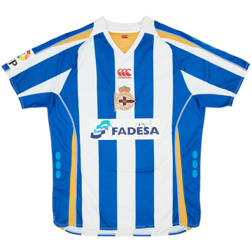 2007-08 Deportivo de La Coruna Home Shirt - 5/10 - (M)