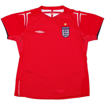2004-06 England Away Shirt - 9/10 - (Women's M)