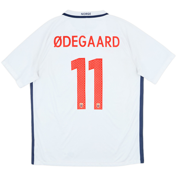 2016-18 Norway Away Shirt Ødegaard #11 - 7/10 - (L)