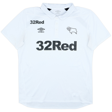 2018-19 Derby County Umbro Polo Shirt - 6/10 - (L)