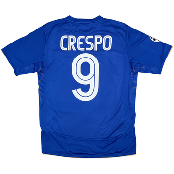 2005-06 Chelsea Centenary Home Shirt Crespo #9 - 8/10 - (L)