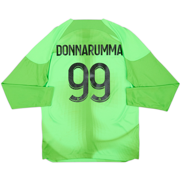 2022-23 Paris Saint-Germain GK Shirt Donnarumma #99 - 8/10 - (S)