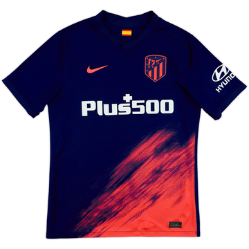 2021-22 Atletico Madrid Away Shirt - 6/10 - (M)
