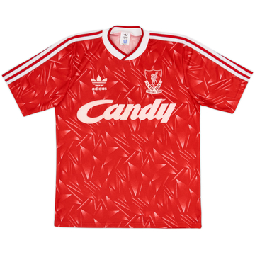 1989-91 Liverpool Camiseta Local - 8/10 - (S/M)