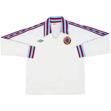 1976-81 Aston Villa Away L/S Shirt - 4/10 - (S)