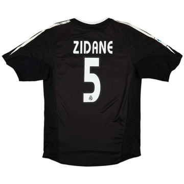 2004-05 Real Madrid Away Shirt Zidane #5 - 7/10 - (S)