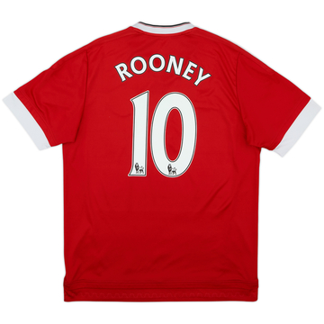 2015-16 Manchester United Home Shirt Rooney #10 - 6/10 - (L)