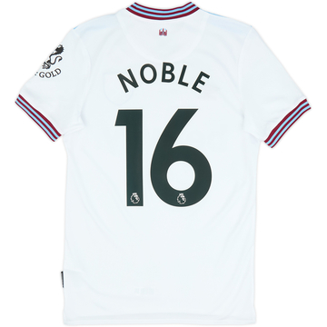 2019-20 West Ham Away Shirt Noble #16 (S)
