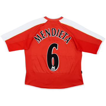2006-07 Middlesbrough Home Shirt Mendieta #6 - 7/10 - (S)
