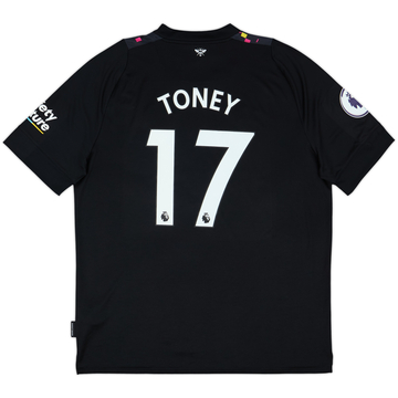 2022-23 Brentford Third Shirt Toney #17 (XXL)